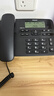 飞利浦（PHILIPS）电话机座机 固定电话 办公家用 家庭有线电话 来电显示 双接口 免电池 CORD118黑色 实拍图