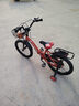 永久（FOREVER）儿童自行车男女款小孩单车可折叠脚踏车4-6-8-10岁辅助轮18寸红色 实拍图