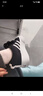 adidas NIZZA PLATFORM厚底增高运动帆布鞋女阿迪达斯三叶草 一号黑/白   36 实拍图