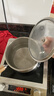 双枪（Suncha）奶锅 316L加厚不锈钢婴儿宝宝辅食小奶锅汤锅蒸煮一体带蒸笼 20cm 实拍图