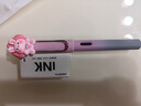 英雄（HERO）钢笔 359B 明尖铱金学生初学练字三年级正姿签字钢笔（附加6支墨囊+4卡通配件） EF尖 青石樱落 实拍图