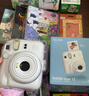 富士（FUJIFILM）mini 12自带美颜拍立得相机套餐含相纸迷你7+/se/9/11/25/90/99胶片相机升级版七夕情人节礼物 薄荷绿【影像花室套装】 套餐一【标配+10张相纸+水晶壳+基础 实拍图
