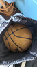斯伯丁（SPALDING）篮球飞行员06十字型防尘吸湿皮料室内外通用7号成人青少年77-739Y 实拍图