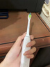 飞利浦（PHILIPS）声波电动牙刷钻石3系 生日礼物情侣款送男生女友微泡水流HX5181/02 蓝色 实拍图
