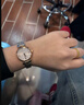 EMPORIO ARMANI阿玛尼女士手表 满天星时尚腕表女表生日礼物送女友AR11223 实拍图