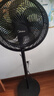 美的（Midea）【超级单品】七叶轻音立式电风扇家用柔风落地扇台式桌面小型风扇大风量节能摇头宿舍电扇 SAF30AB 实拍图