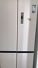 美的（Midea）436L十字门冰箱60厘米超薄零嵌入式全空间养鲜一级能效风冷无霜以旧换新白色MR-457WUSPZE国家补贴 实拍图