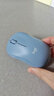 罗技（Logitech）M221 轻音鼠标 无线鼠标 办公鼠标 对称鼠标 带无线微型接收器 雾霭蓝 实拍图