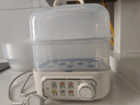 美的（Midea）煮蛋器蒸蛋器 双层家用迷你小蒸锅 早餐 鸡蛋羹自动断电防干烧便携式家用MZ-ZDE2015 实拍图