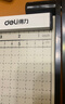 得力A4木制切纸机 切纸刀裁纸刀裁纸机铡纸刀切割神器书本办公室照片小型单次15张纸300×250mm 8004 实拍图