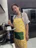 Mr Clean防水围裙厨房家用防污防油做饭围裙挂脖耐脏时尚罩衣工作服可擦手 实拍图