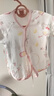 十月结晶婴儿半背衣新生儿衣服宝宝纯棉网眼短袖上衣夏季薄款A类0-3月 实拍图