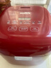 倾厨 日本低糖电饭煲电饭锅米汤分离智能微压降低淀粉 小型家用多功能2-3人迷你电饭煲可定时 酒红色 【厚釜内胆】 2L 实拍图