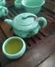 承韵尚樽（VHUNSZON）景德镇手绘功夫茶具套装青瓷整套荷花盖碗杯子客厅办公高档送礼 梅子青手绘全家福+礼盒包装 21件 实拍图
