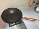 炊大皇铁锅家用无涂层不锈炒锅燃气灶专用炒锅炒菜锅平底锅极铁锅32cm 实拍图
