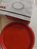 天章办公(TANGO)印泥盒印台快干印泥手印泥印台红色透明外壳圆形φ80mm 财务办公用品 实拍图