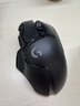 罗技（G）G502无线鼠标电竞游戏鼠标无线有线双模鼠标人体工学自定义配重RGB背光无线充电FPS黑神话悟空 实拍图