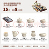 唐丰汝窑茶具整套带茶盘功夫茶具套装中式家用陶瓷泡茶壶盖碗茶杯套装 实拍图
