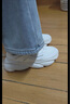 安踏喵喵鞋丨关晓彤同款老爹鞋女鞋缓震革面厚底增高通勤运动鞋 实拍图