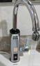 奥克斯（AUX）电热水龙头热水器加热水龙头快速热水变频恒温厨房下进水 【大屏数显】电镀银+漏保插头+万向喷头 实拍图