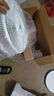 美的（Midea）【幸运草安睡1S】一级能效直流变频声控电风扇家用遥控卧室静音落地扇台式桌面抗菌大风力转页扇 实拍图