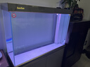 森森（SUNSUN）大型鱼缸底过滤水族箱客厅家用落地玻璃生态金鱼缸 【实时温显+灯控】纳米灰 1米长35cm宽 实拍图