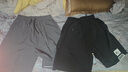猫霓冰丝短裤男士夏季2025新款速干工装五分大裤衩宽松休闲运动中裤子 黑色+深灰【主图款】 2XL 【建议体重140-150斤左右】 实拍图