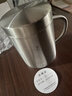 美厨（MAXCOOK）304不锈钢水杯马克杯带盖 儿童杯子双层口杯泡茶杯带手柄 300ml 实拍图