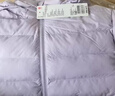 优衣库女装男装仿羊羔绒摇粒绒休闲开衫长袖宽松外套479616 01 乳白色 S 实拍图