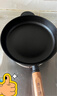 典匠铸铁平底锅聚油煎锅26cm无涂层加厚生铁牛排煎锅早餐煎蛋烙饼锅 实拍图