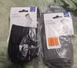 迪卡侬（DECATHLON）透气吸汗袜子运动袜高帮棉袜柔软舒适男女长袜 RS160【高帮】黑色3双+灰色3双 【43-46】(鞋码43/44/45/46) 实拍图