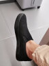 回力一脚蹬男鞋老北京布鞋子男士春夏季帆布鞋运动休闲懒人工作板鞋 黑白6249 41 实拍图