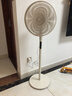 美的（Midea）【幸运草安睡2.0 MAX】一键闪装/直流变频家用轻音电风扇语音遥控落地扇 大风量一级能效卧室电扇 实拍图