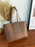 viney牛皮包包女包大容量托特包单肩包手提包生日礼物高级感送女友老婆 实拍图