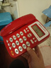 宝泰尔电话机座机 固定电话 办公家用 免电池/大按键 商务酒店固话机 T121红色 实拍图