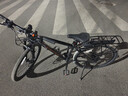凤凰（Phoenix）山地自行车男女成人儿童铝架单车酷行者 黑色27速 26英寸油碟 实拍图