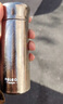 物生物钛杯纯钛迷你保温杯男女茶水分离茶杯便携随身口袋杯子生日礼物 实拍图