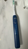 飞利浦（PHILIPS）声波电动牙刷钻石3系 生日礼物情侣款送男生女友微泡水流HX5181/02 蓝色 实拍图