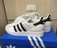 阿迪达斯三叶草小白鞋黑标贝壳头经典男女板鞋运动鞋JQ4098 实拍图