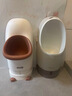 babycare儿童马桶男宝宝小便器儿童站立式便盆1-3岁尿尿神器挂墙式 希瑟紫 实拍图