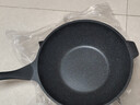 STONELINE 德国进口麦饭石不粘锅炒锅无油烟炒菜锅家用电磁炉炒锅平底锅 30幻想Xtreme(珐琅灰) 30cm 实拍图