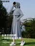 康博（combo）防晒衣女夏季收腰全身长款骑行冰丝防晒长裙防紫外线户外学车风衣 实拍图