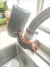 美的（Midea）净水器水龙头过滤器家用自来水滤水器直饮前置过滤器厨房卫生间通用除水垢除余氯双出水可清洗滤芯 一机三芯【两年免换滤芯】 实拍图