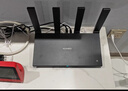华为路由AX6 new 黑色  Wi-Fi6+ 7200Mbps 千兆路由器 家用高速全屋覆盖大户型 wifi穿墙王 实拍图