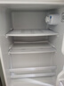 华宝小冰箱小型家用出租房用冷藏冷冻两用一级能效节能省电迷你宿舍寝室办公室二门电冰箱 【一级能效】76L银色【全国联保】 实拍图