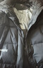 波司登（BOSIDENG）羽绒服男女同款运动系列中长款宽松加厚学生面包服外套 黑色|8056 卡码拍大 S 160/84A 体重约100-110斤 实拍图