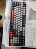 联想（Lenovo）GK10 98W无线蓝牙三模机械键盘 RGB背光 全键热插拔 电脑键盘电竞游戏专用 极光系列 天空蓝青轴 实拍图