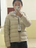 伯希和（Pelliot）[经典2.0]800蓬鹅绒羽绒服女户外保暖夹克男防风外套124408282白S 实拍图