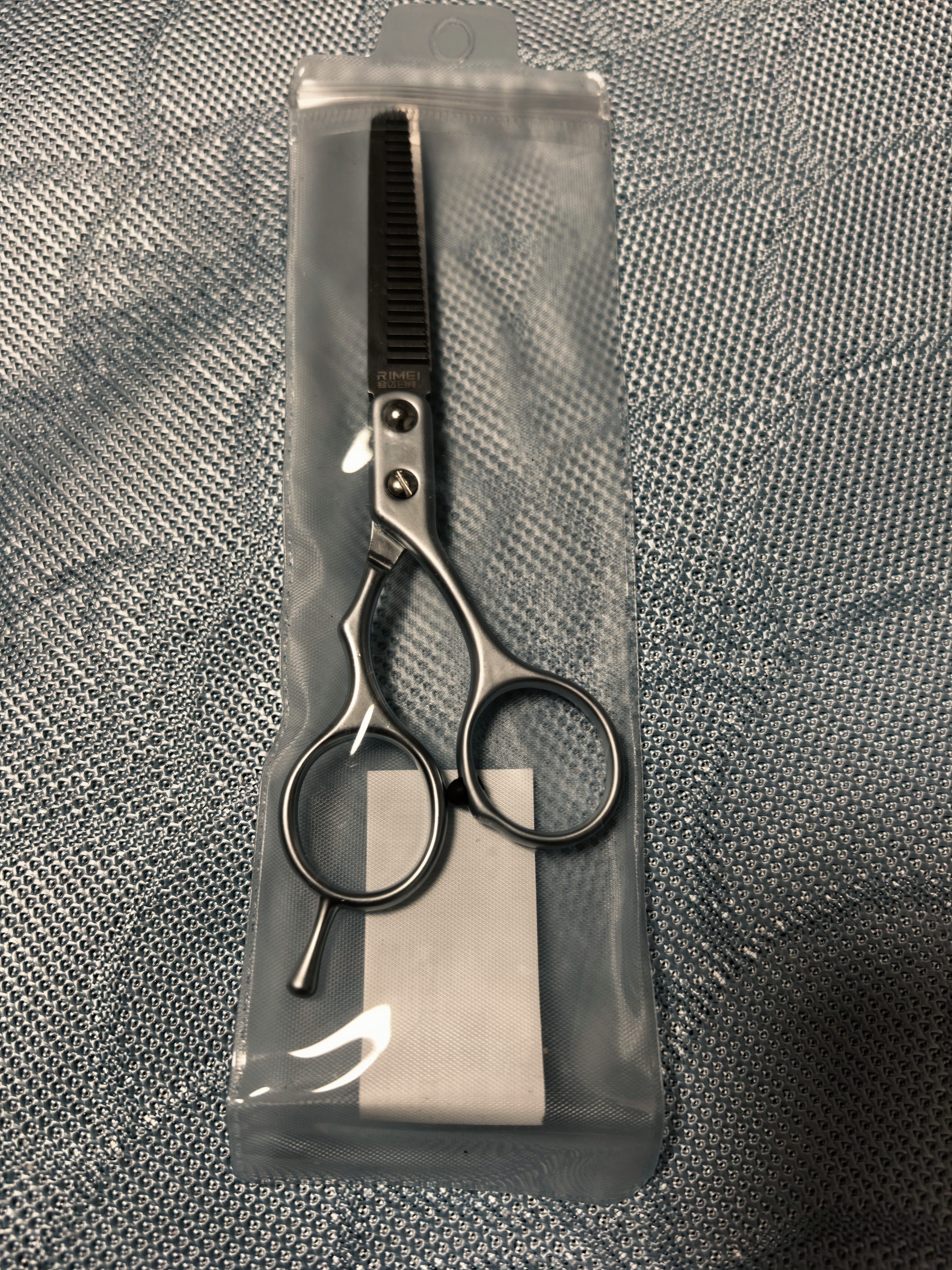 金达日美理发剪刀专业发廊专用无痕牙剪打薄剪家用刘海剪理发工具全套 理发牙剪 实拍图