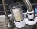 康佳（KONKA）净水器水龙头 厨房家用自来水过滤器 阻水垢除余氯 可视化双出水可清洗滤芯 KPW-LT02 一机1芯 实拍图